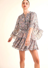 Floral Fixation Dress - Pink