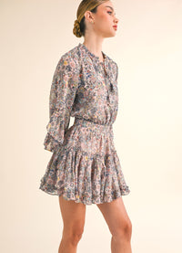 Floral Fixation Dress - Pink