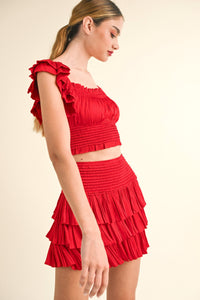 Secret Rendezvous Top - Red