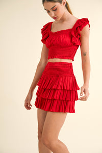 Secret Rendezvous Top - Red
