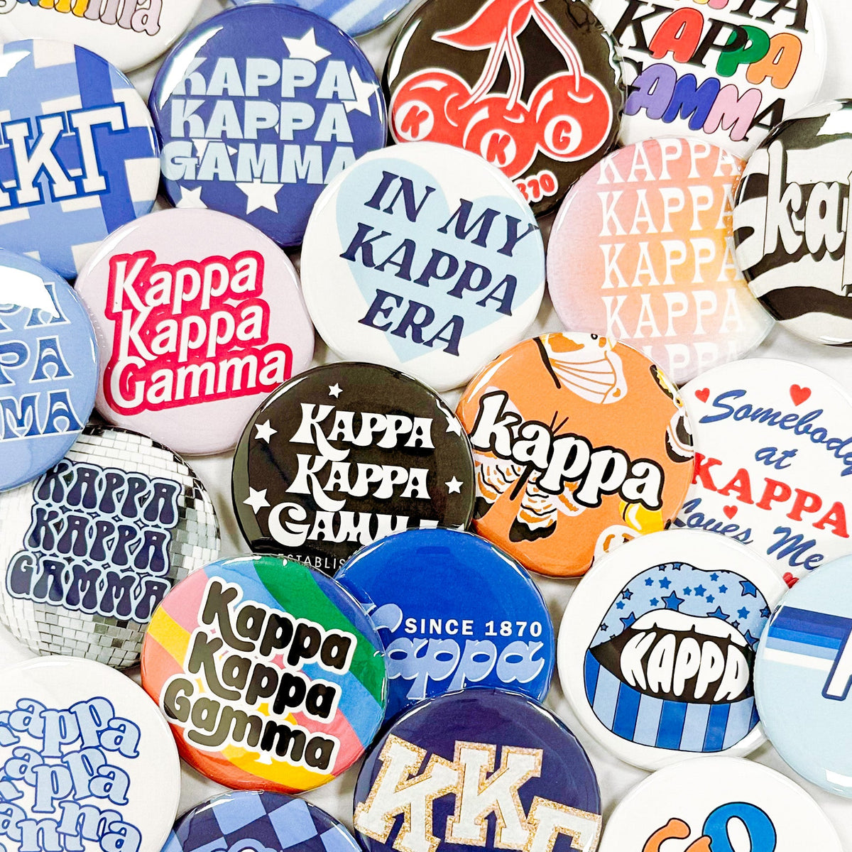 Assorted Sorority Buttons
