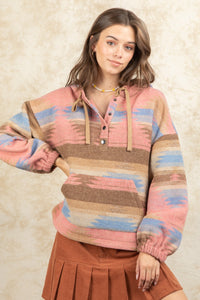 Caught The Sun Hoodie - Rose