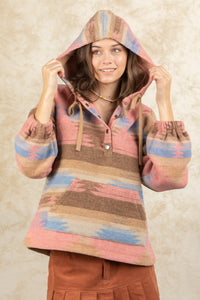 Caught The Sun Hoodie - Rose