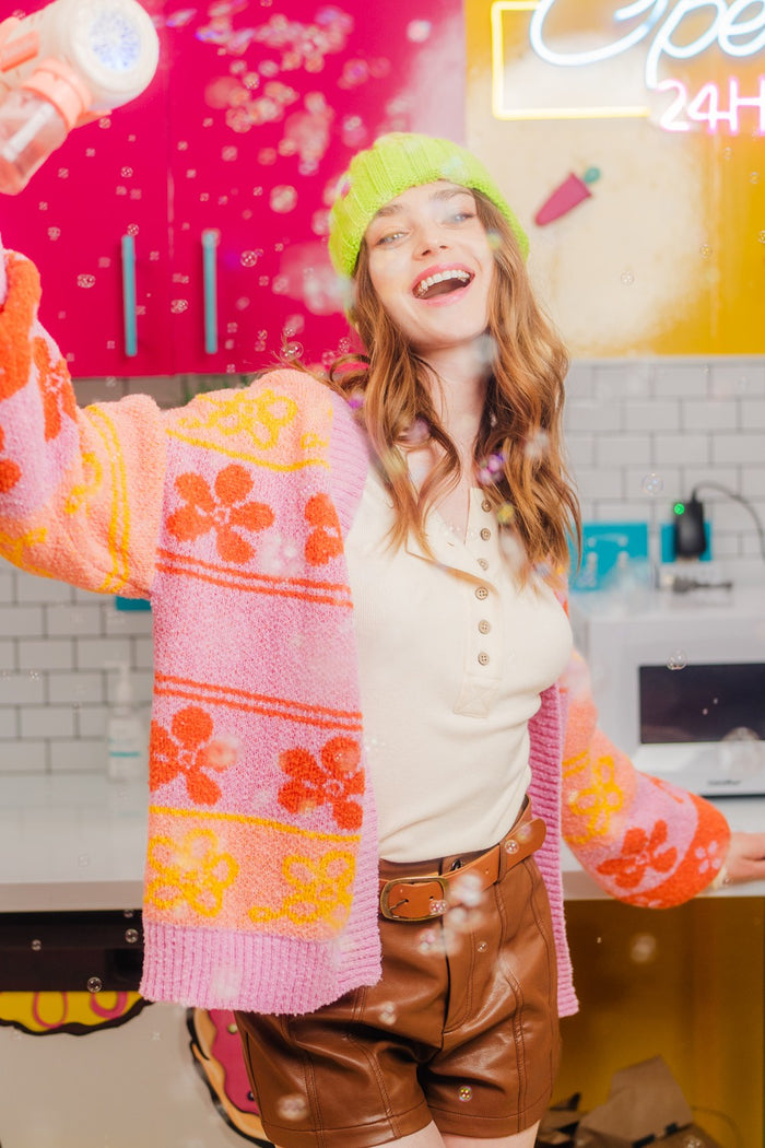 Having A Blast Cardigan - Lavender