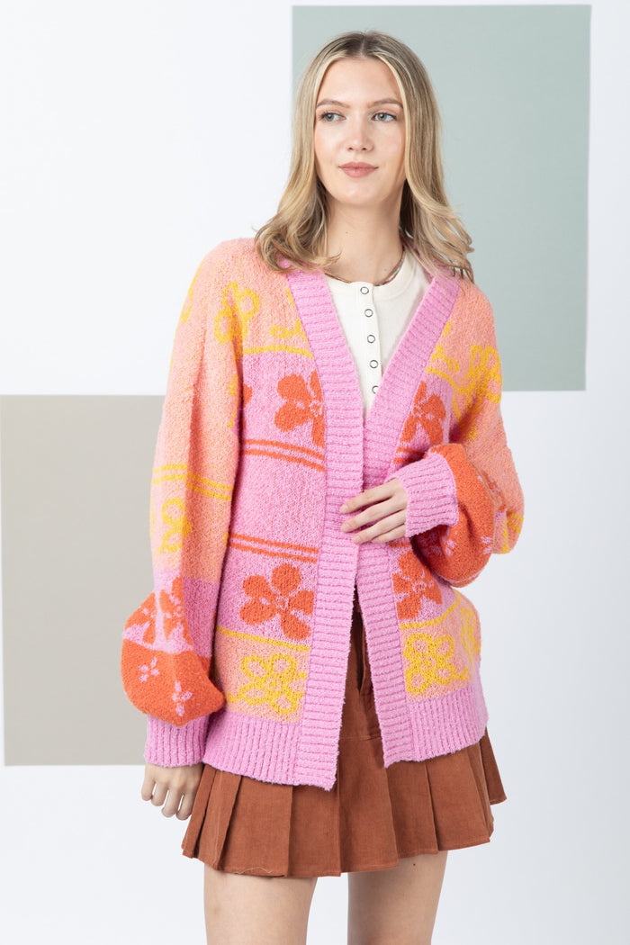 Having A Blast Cardigan - Lavender