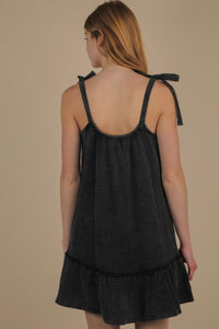 Tied and True Dress - Black