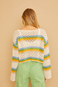 Eye Candy Sweater - Cream