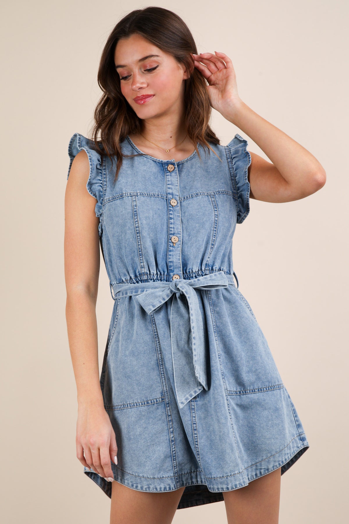 Dare to Inspire Dress - Indigo