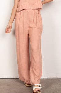 Feel The Breeze Pants - Blush