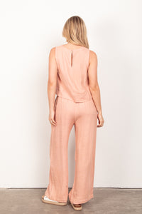 Feel The Breeze Pants - Blush