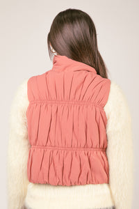 Delicate Warmth Vest - Blush