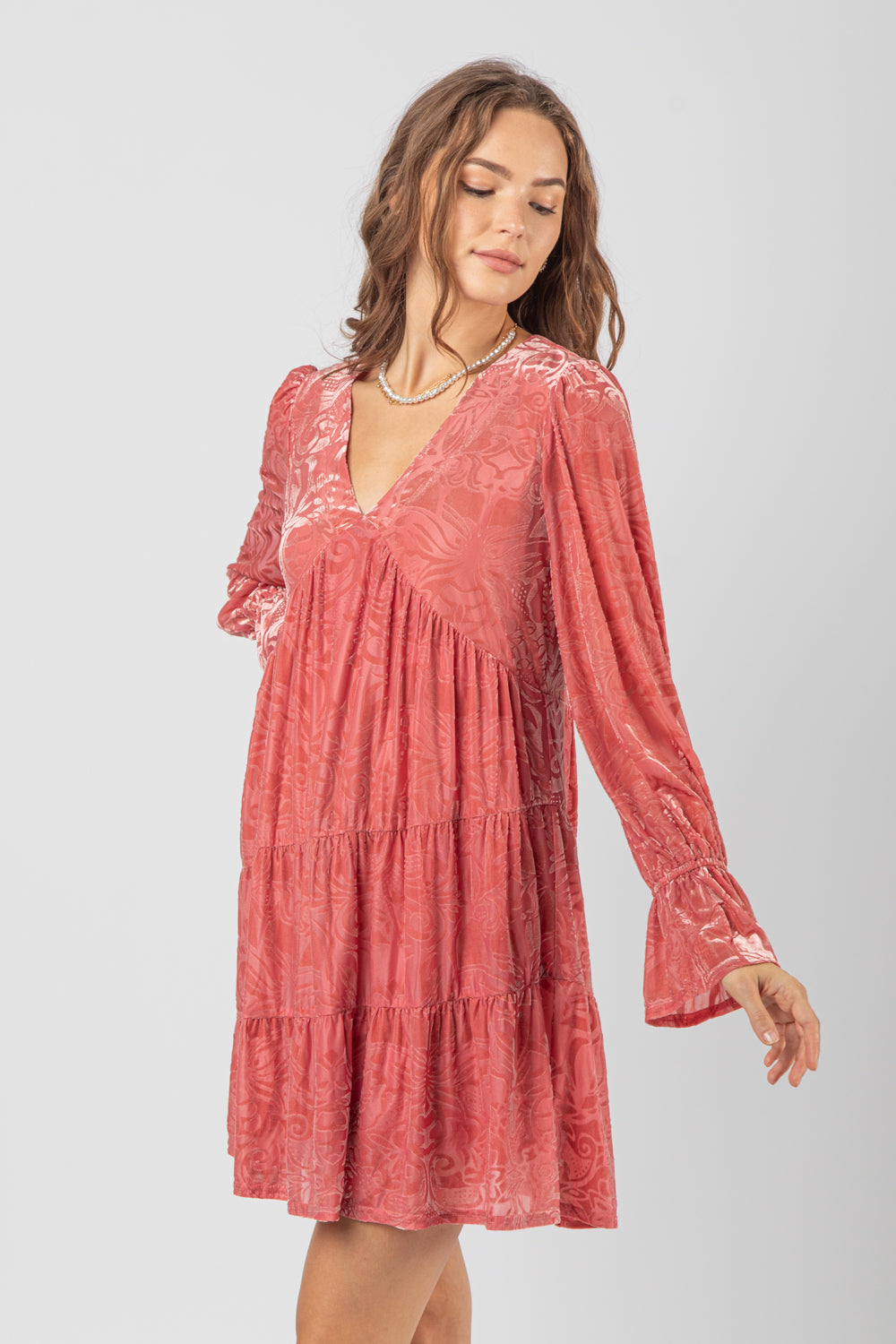 In The Details Dress - Pink