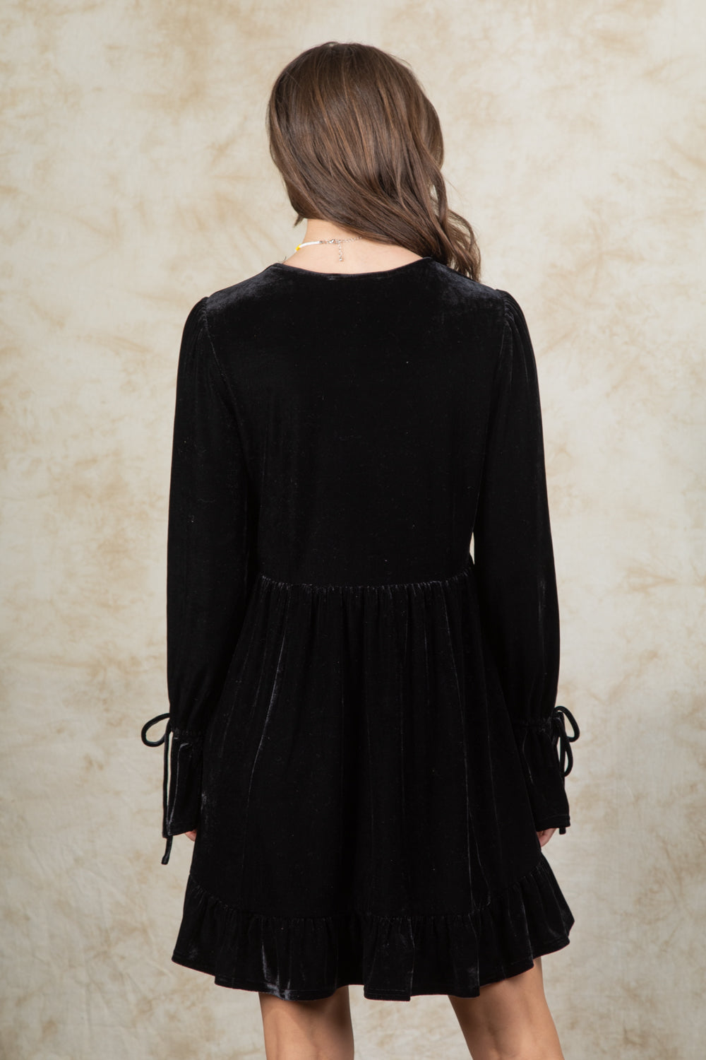 Velveteen Dreams Dress - Black
