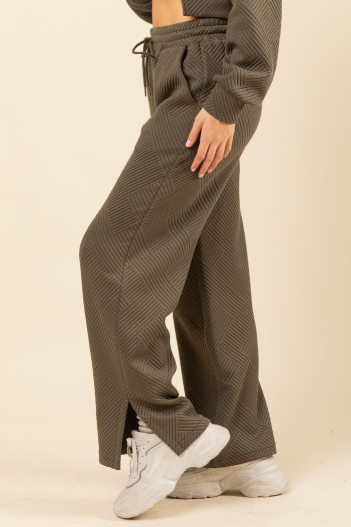 Winding Paths Pants - Olive