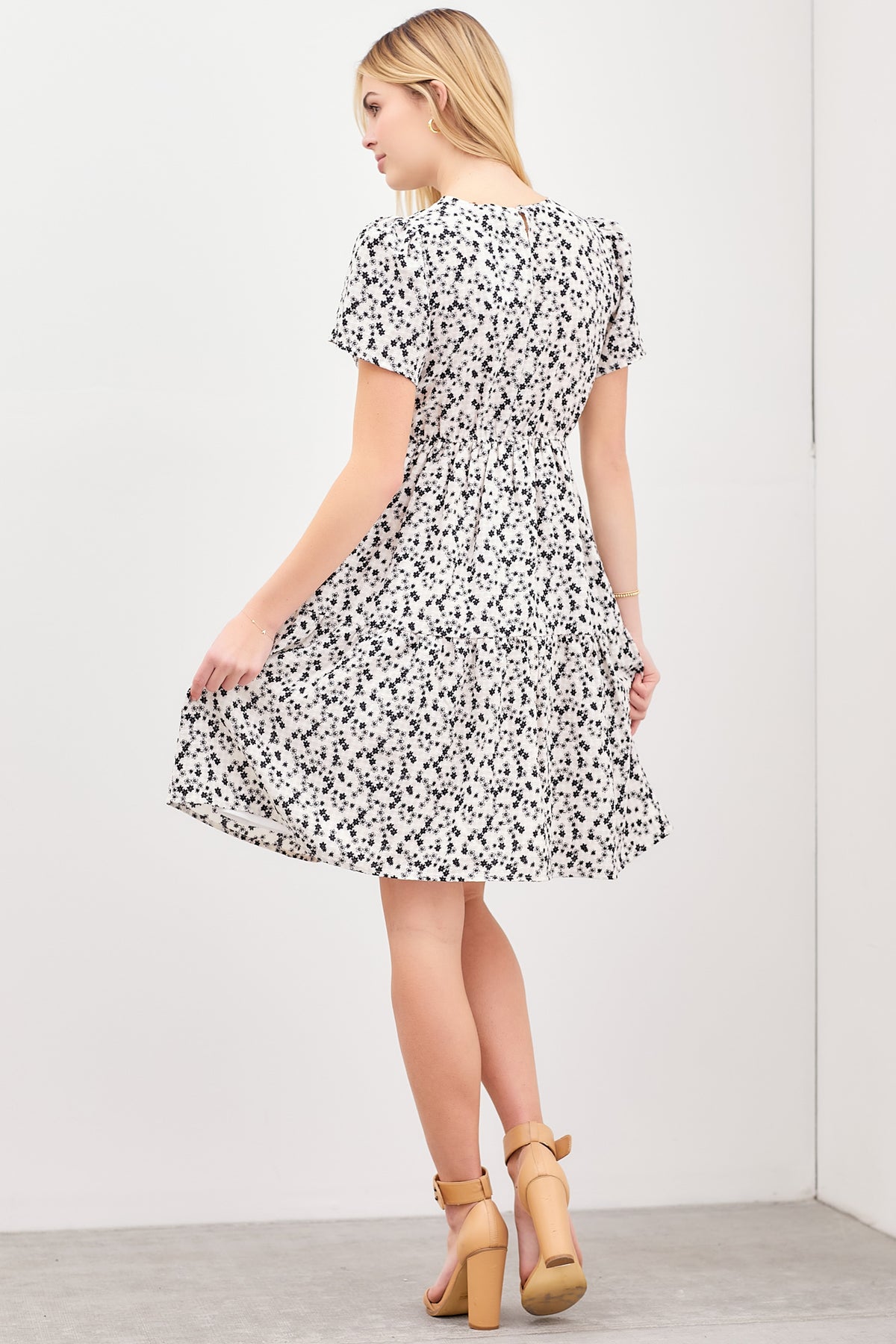 Garden Whispers Dress - Ivory
