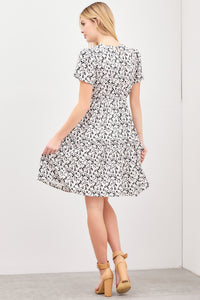 Garden Whispers Dress - Ivory