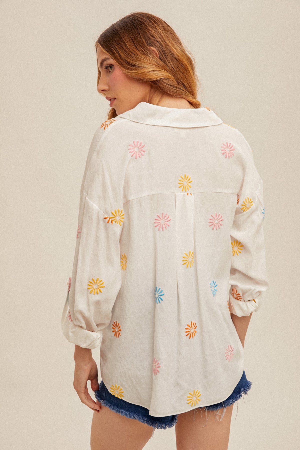 Daisy Chain Top - White