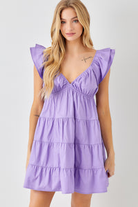 Sweet Escape Dress - Purple