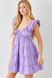 Sweet Escape Dress - Purple