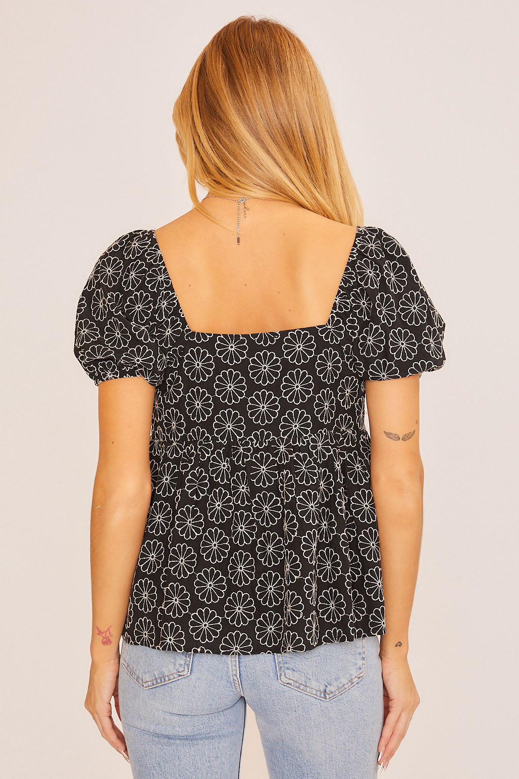 Garden Secrets Top - Black