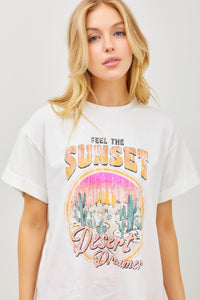 Desert Dreamer Graphic Tee - Ivory