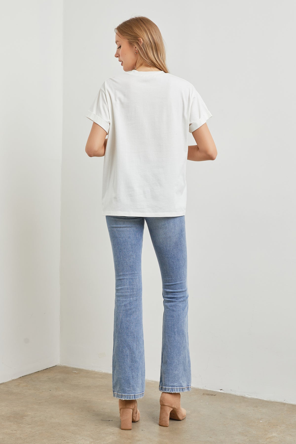 Flower Market Graphic Tee - Ivory