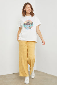 Adventure Awaits Tee - Ivory