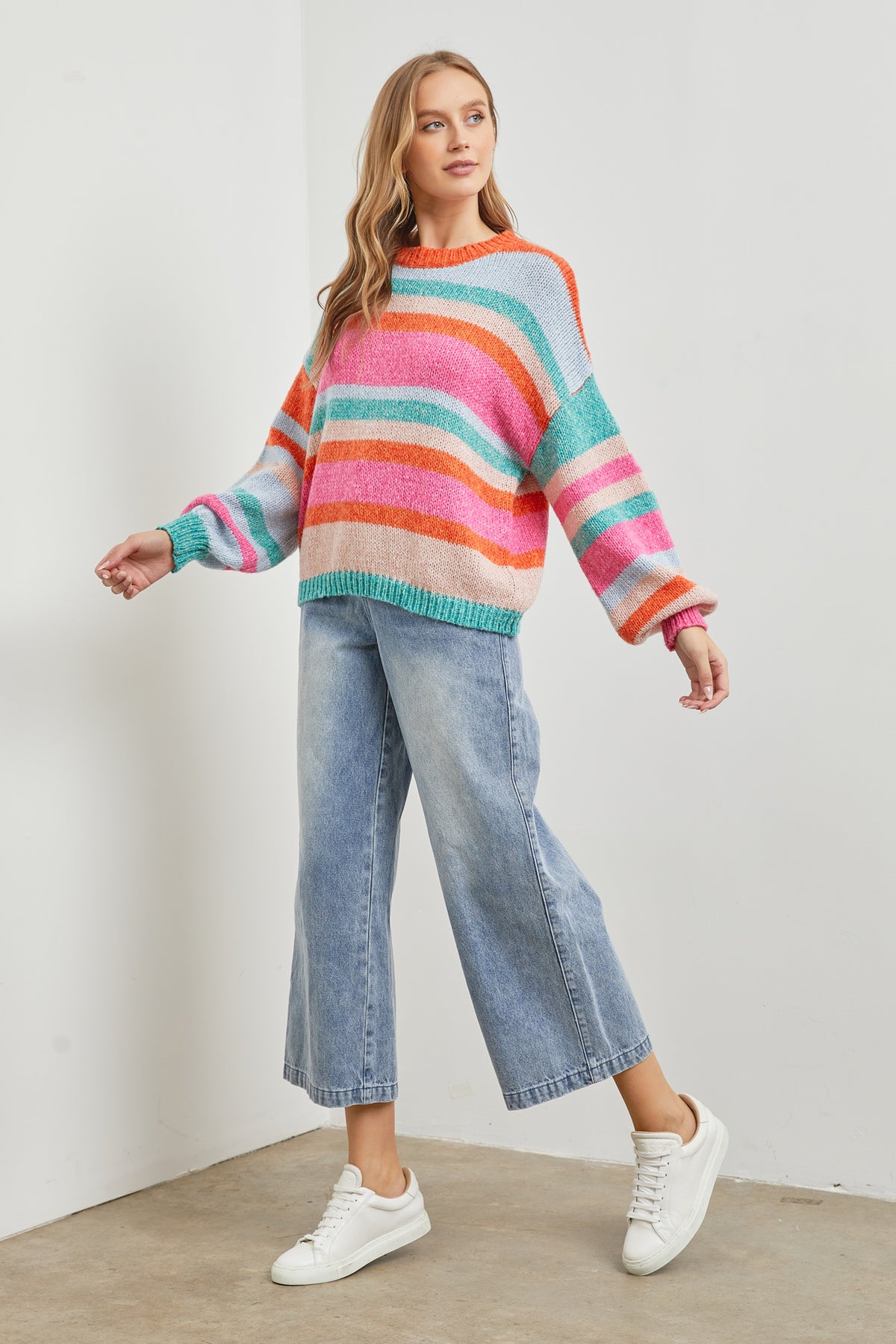 String Along Sweater - Multi