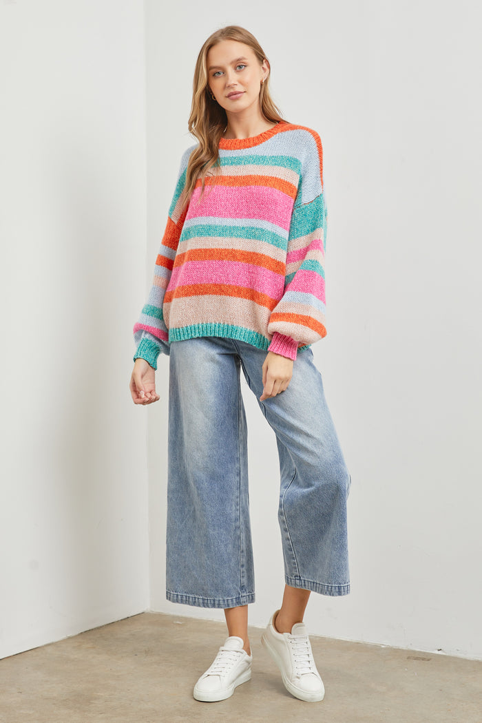 String Along Sweater - Multi