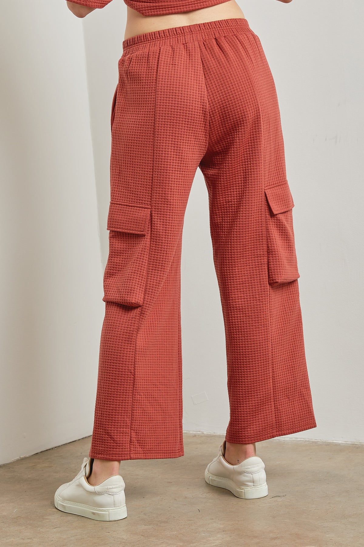 Tactile Sensation Pants - Brick