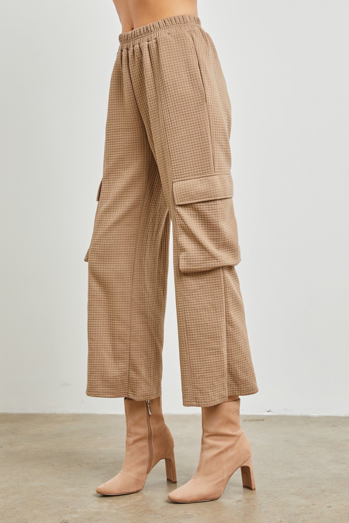 Tactile Sensation Pants - Taupe