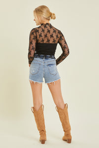 In The Clear Top - Black