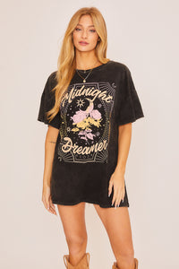 Midnight Dreamer T-Shirt Dress