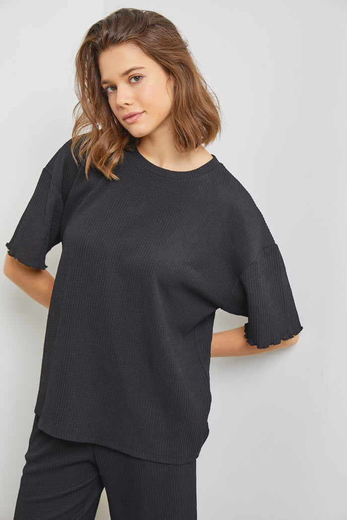 Carpe Diem Top - Black