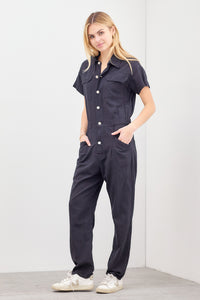 Say It's True Jumpsuit - Black