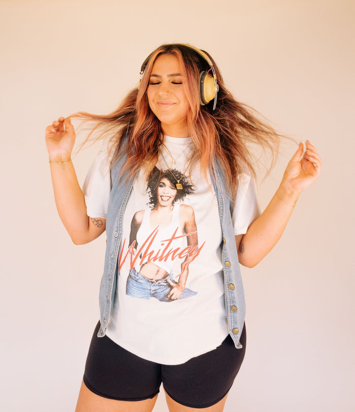 Whitney Houston Portrait Tee