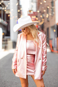 Secret Of Success Blazer - Blush