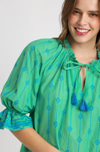 Fine Tuned Dress - Green