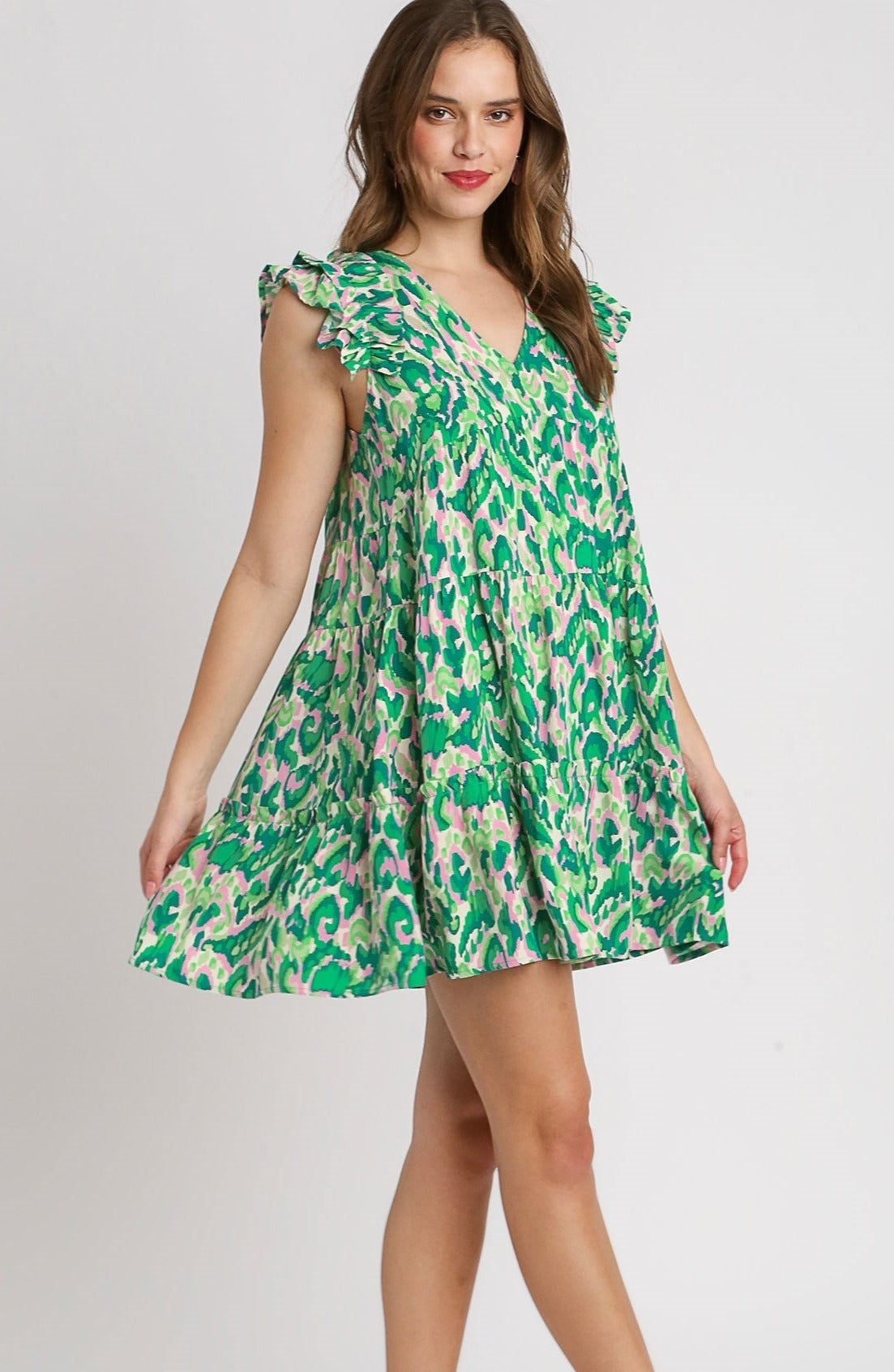 Start Anew Dress - Green