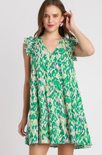 Start Anew Dress - Green