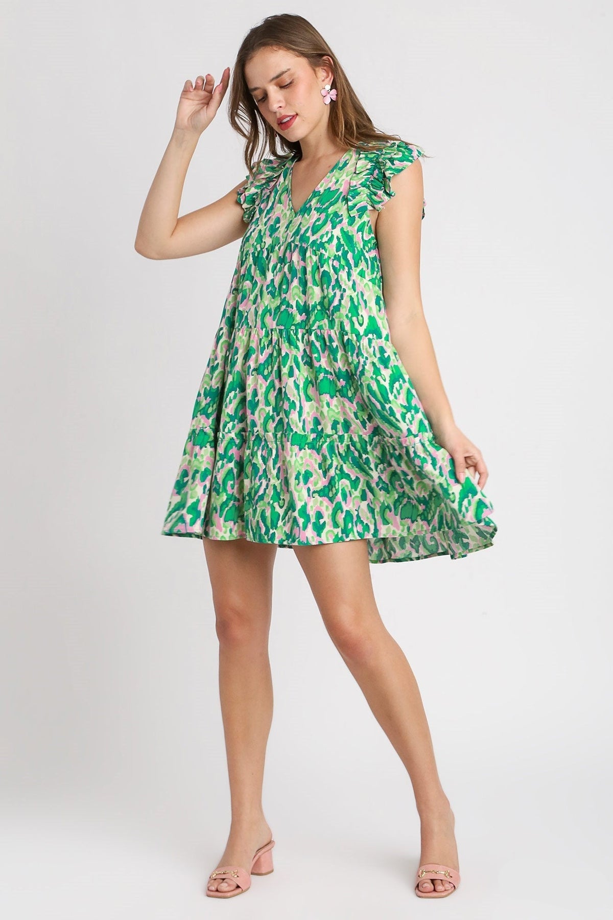Start Anew Dress - Green