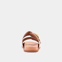 Bernarda Slide Sandals - Nude