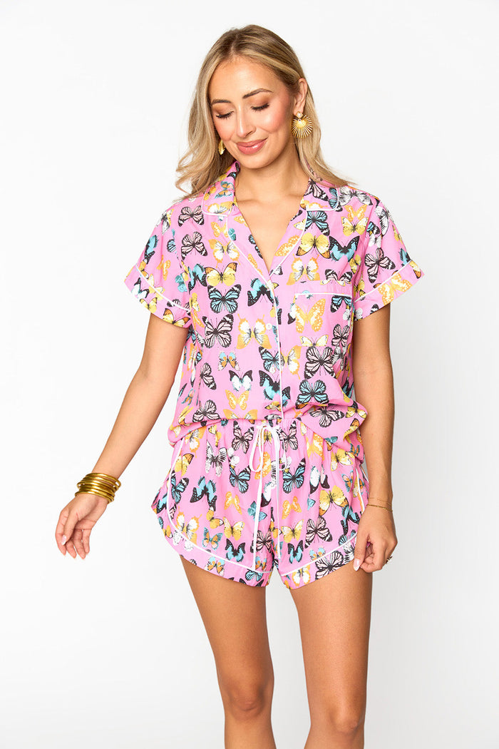 Slumber Party PJ Set - Butterflies