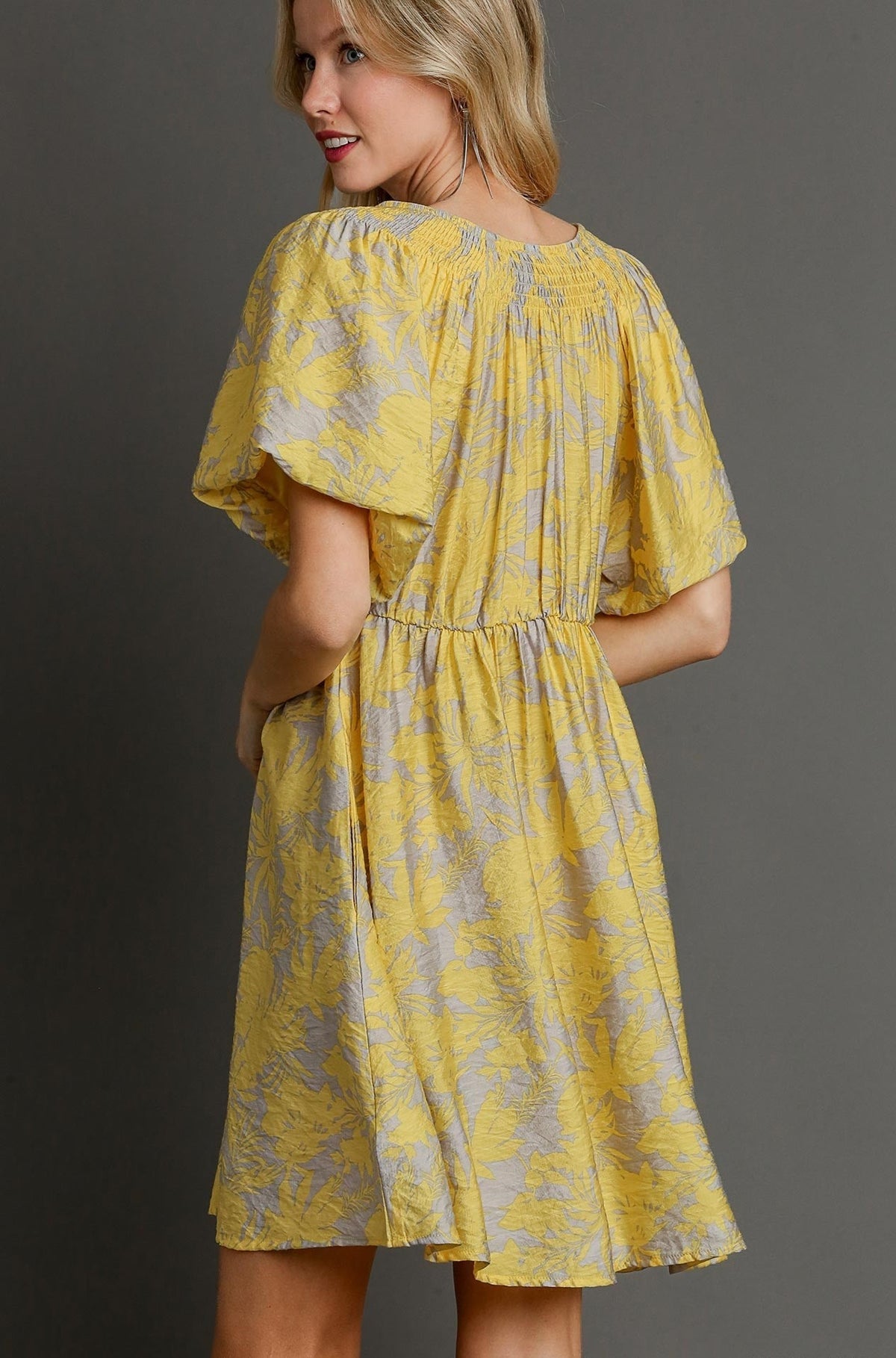 Precious Moments Dress - Yellow