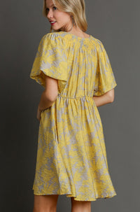Precious Moments Dress - Yellow