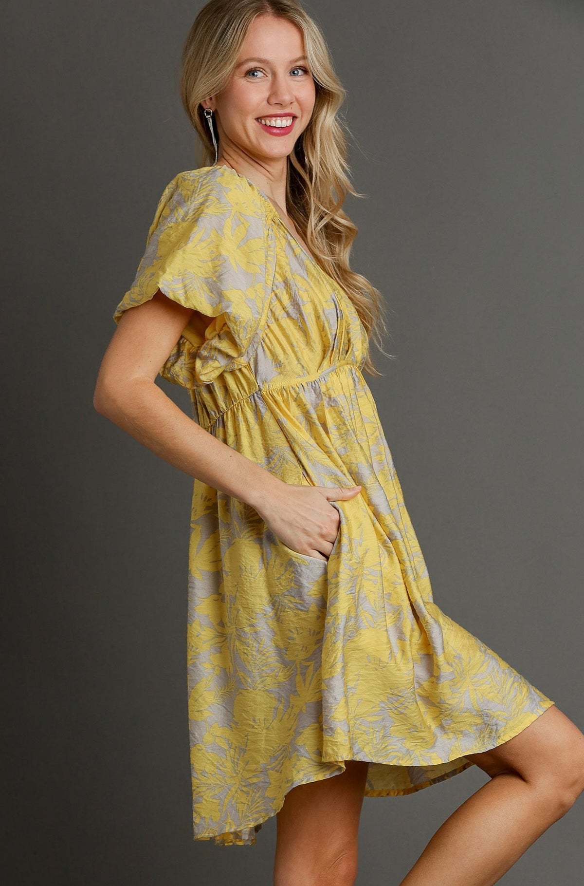 Precious Moments Dress - Yellow