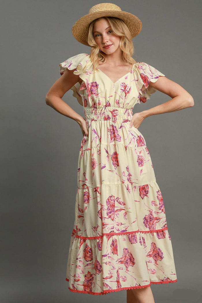 Meadow Beauty Dress - Cream