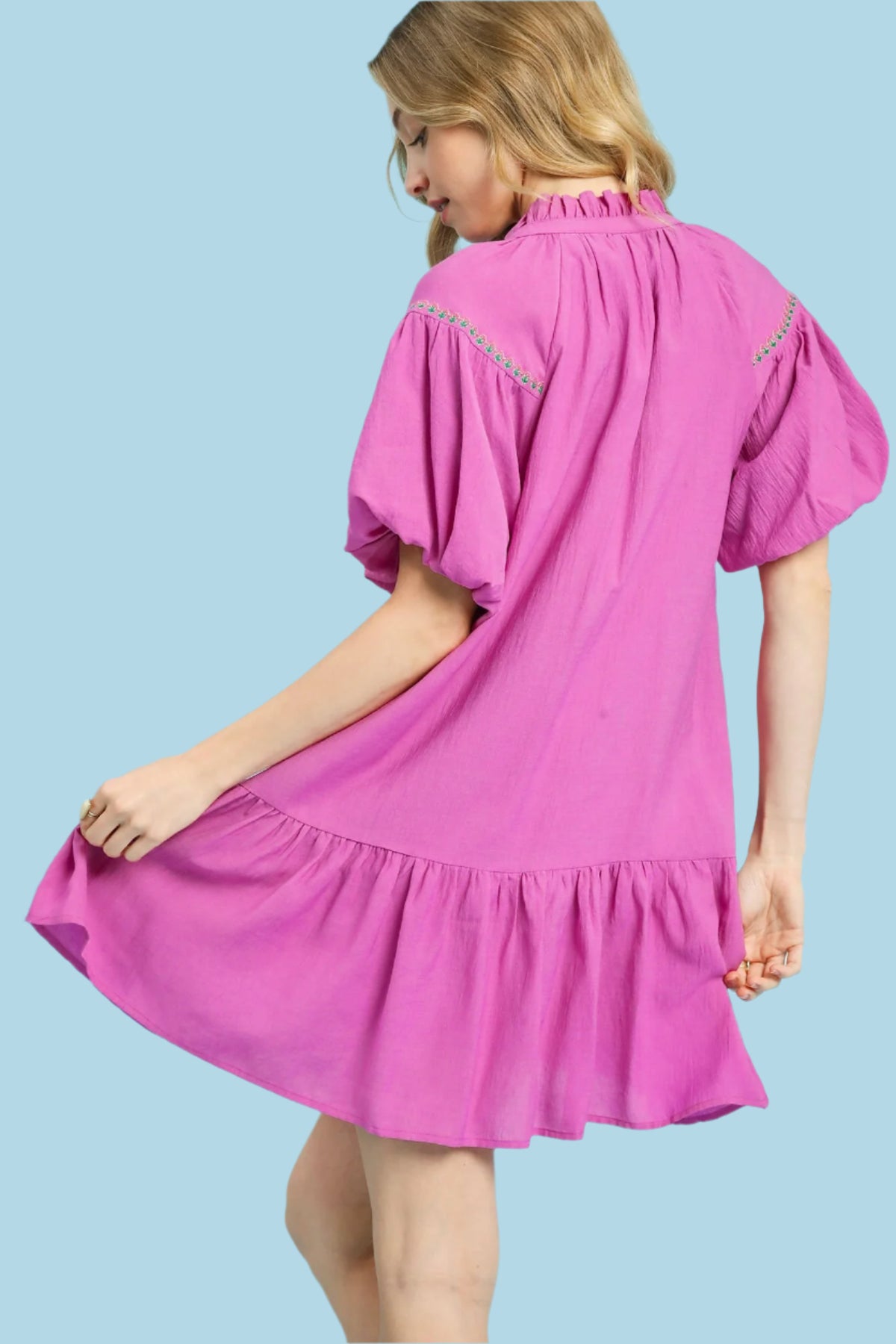 Floral Whisper Dress - Orchid