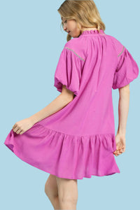 Floral Whisper Dress - Orchid