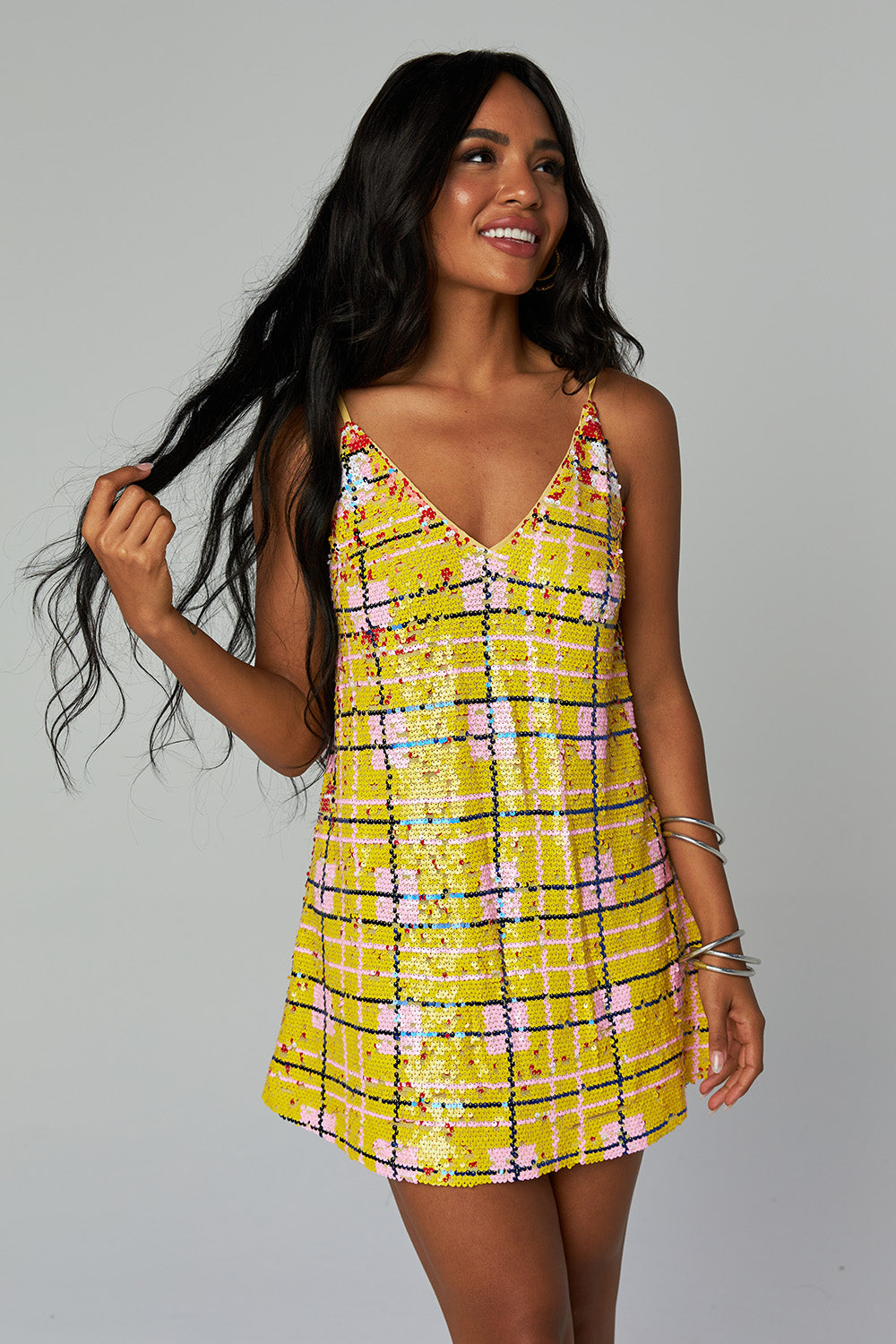 Keep It Classy Dress - Yellow Sage in Bloom Keep It Classy Dress - Yellow Sage in Bloom